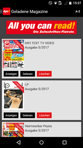 AYCR - All you can read