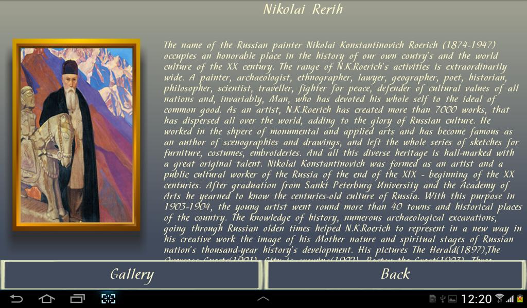 Roerich Nikolay great painter