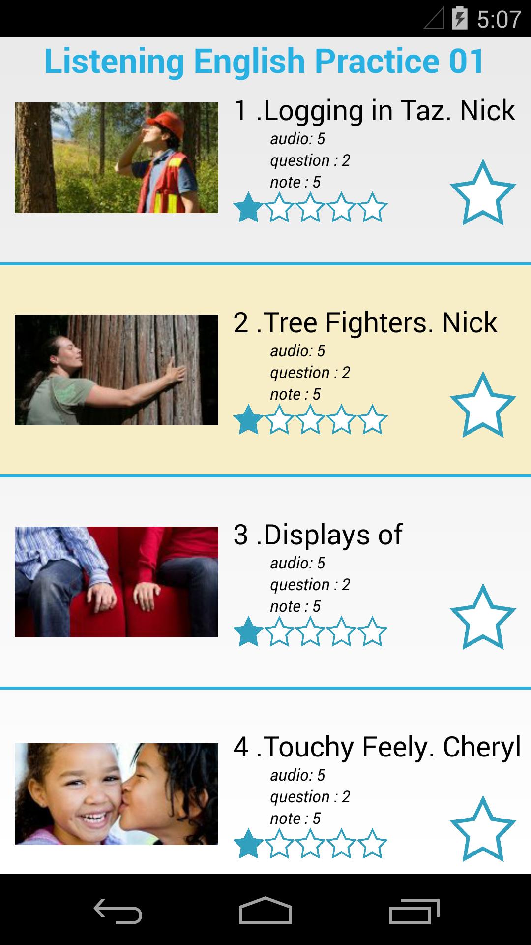 Listening English Practice 01