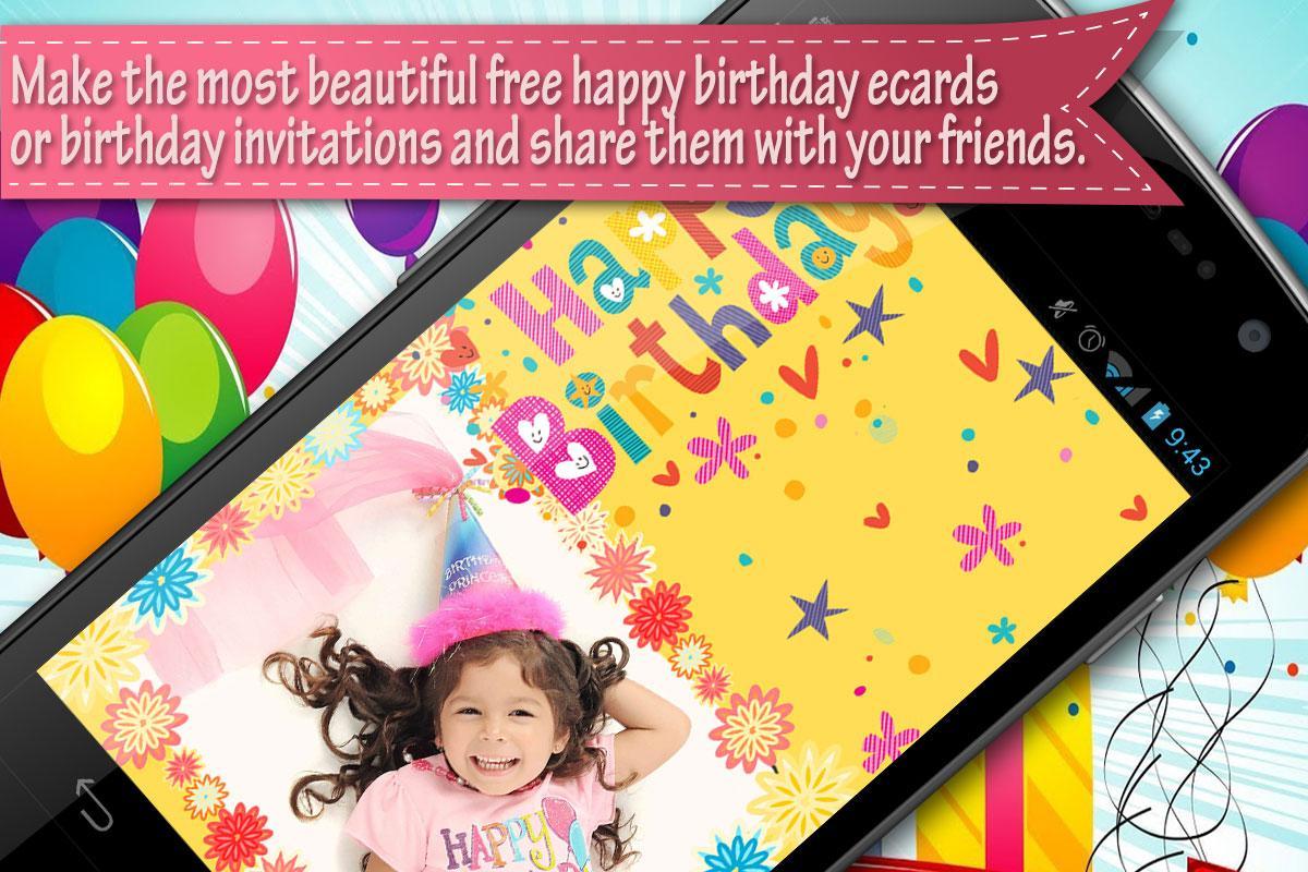 Happy Birthday Photo Frames App