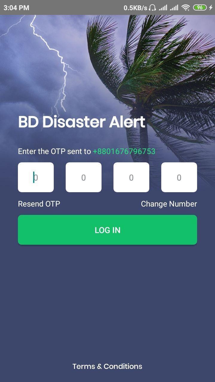 Disaster Alert for BD