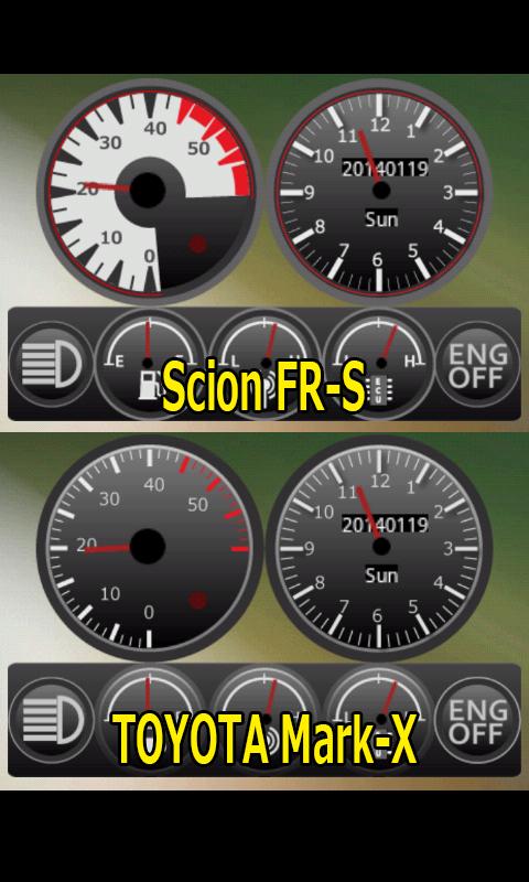 sAbIz Tachometer Clock