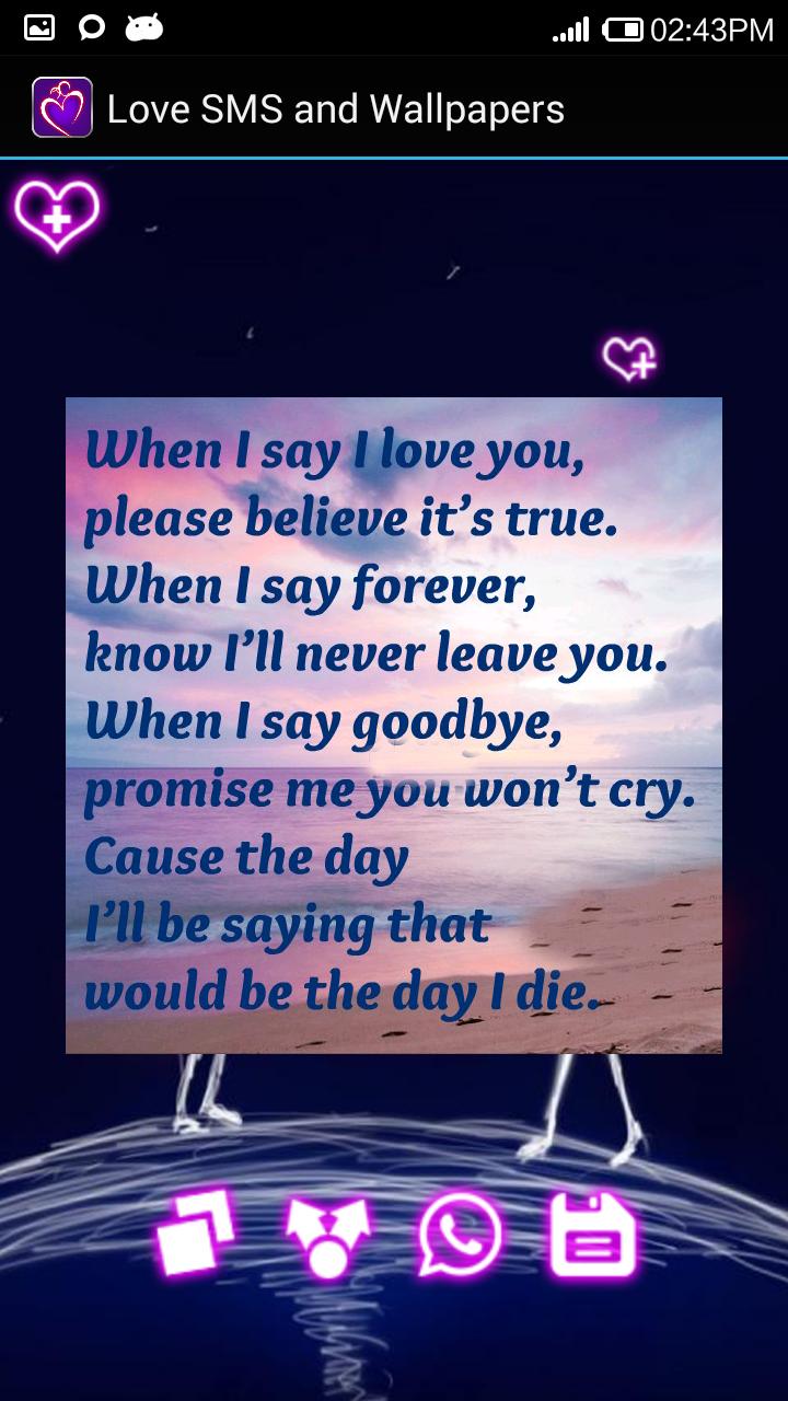 Love SMS and Wallpapers
