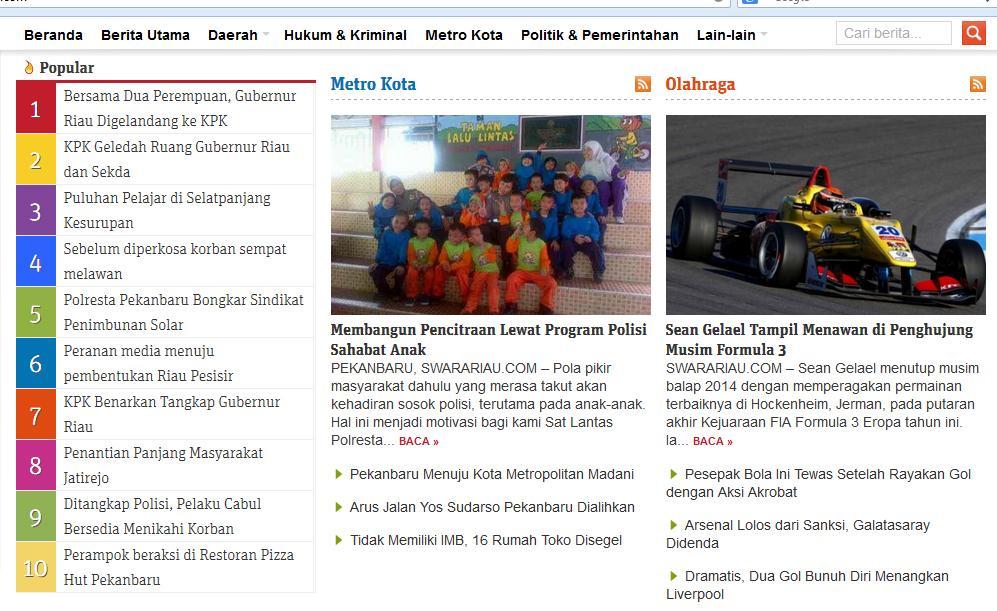 SwaraRiau Media Online