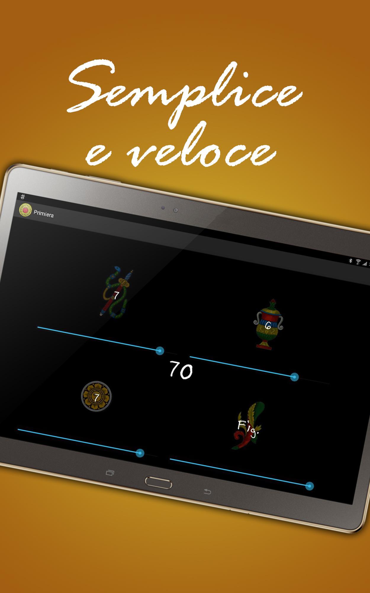 Calcolatore Primiera di Scopa