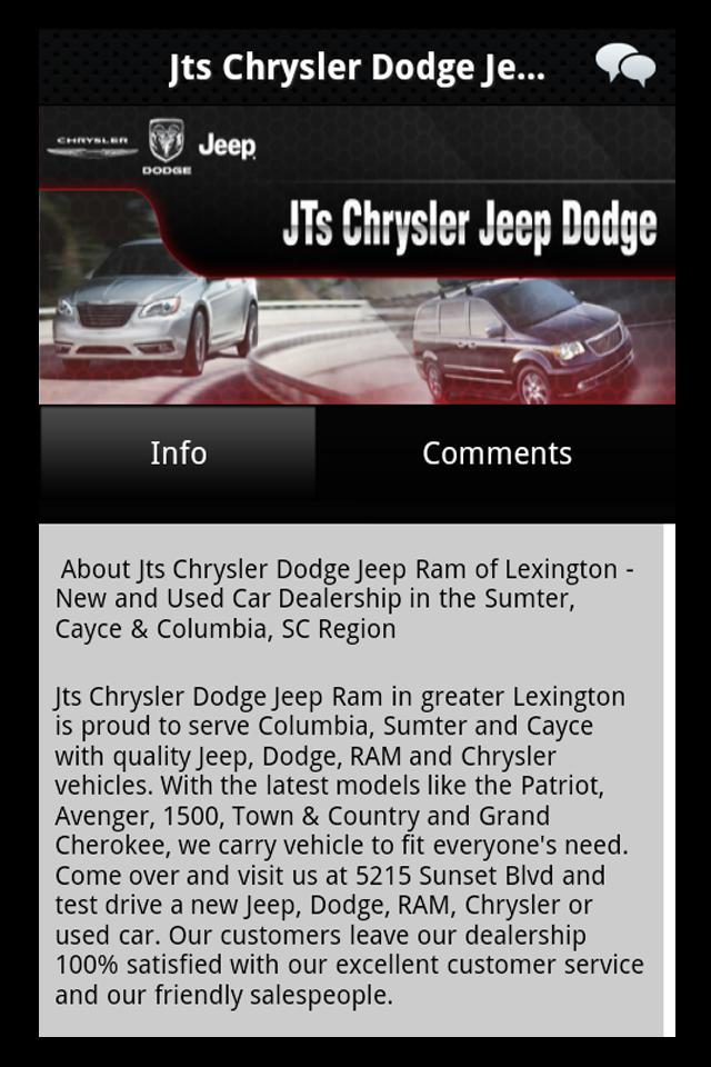 Jts Chrysler Dodge Jeep Ram