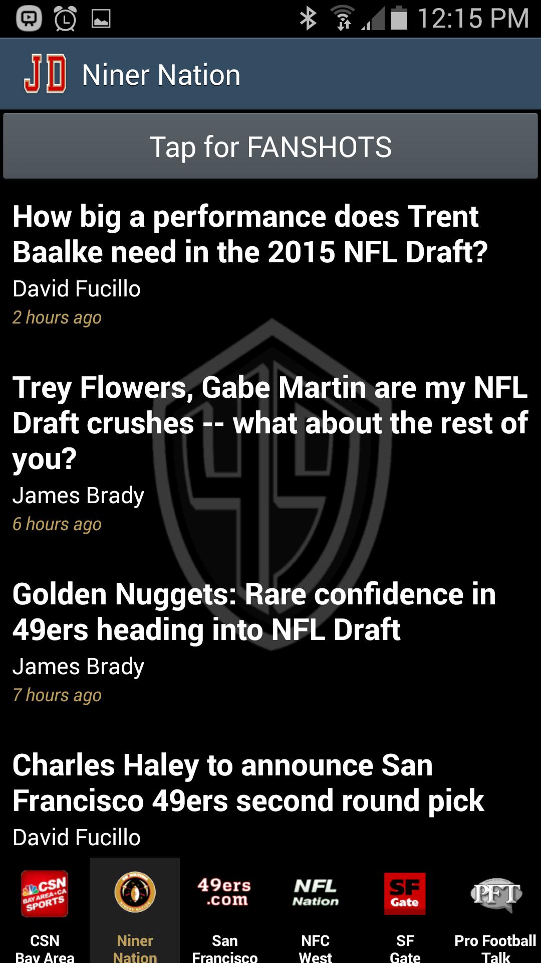 JD's San Francisco 49ers News