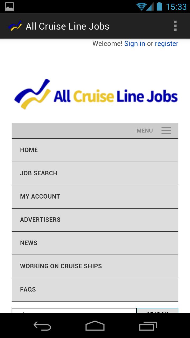 All Cruise Line Jobs