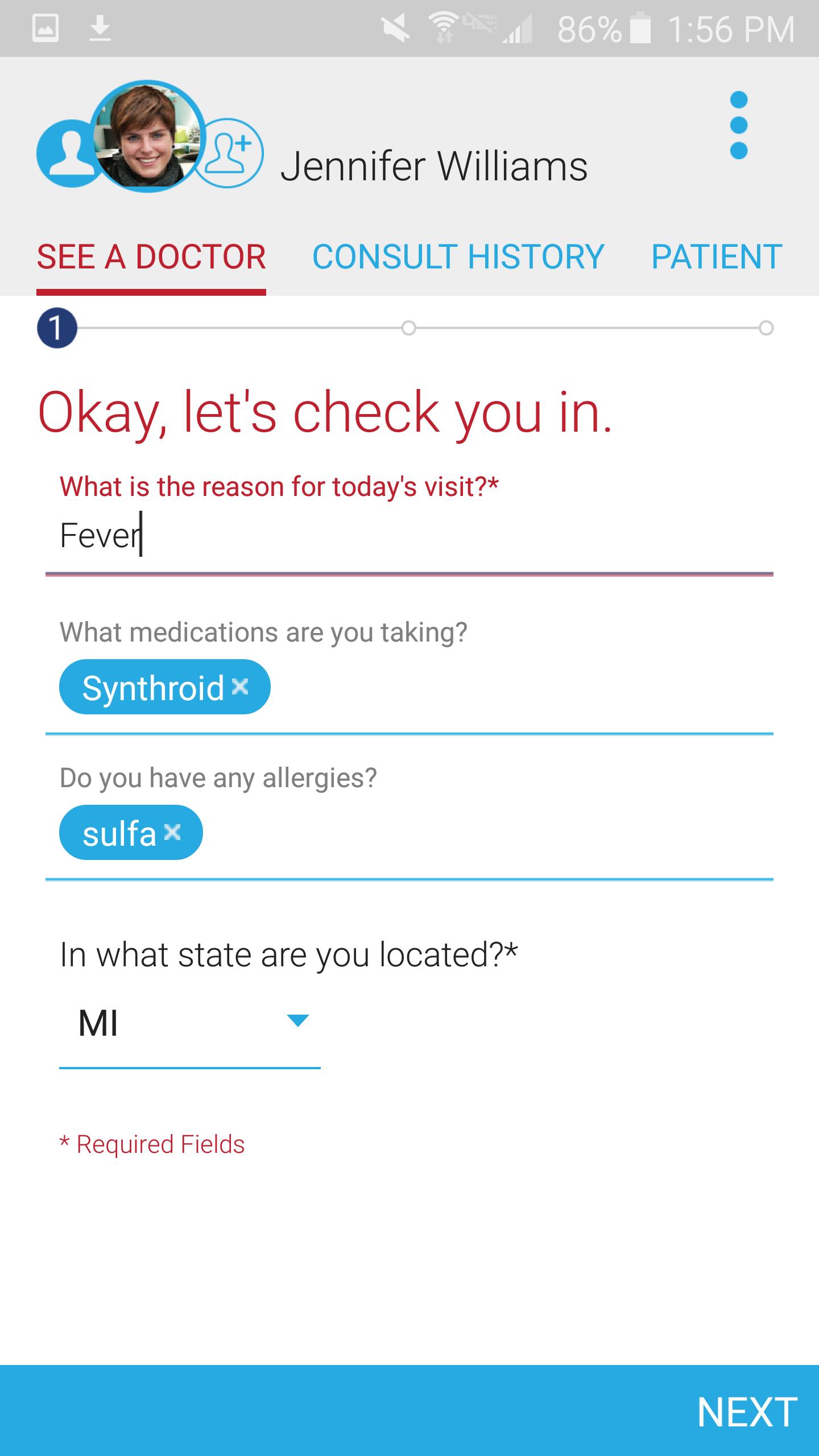 CAREnQ Live Physician Now