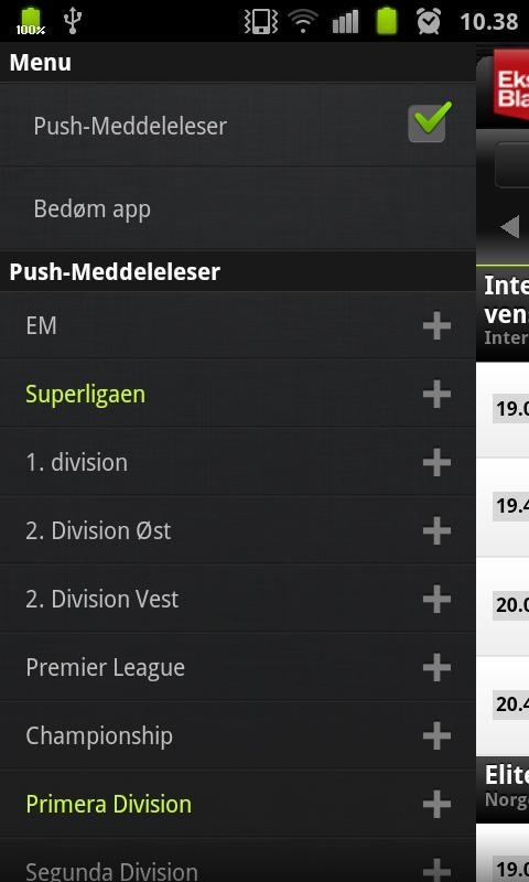Ekstra Bladet - LiveScore