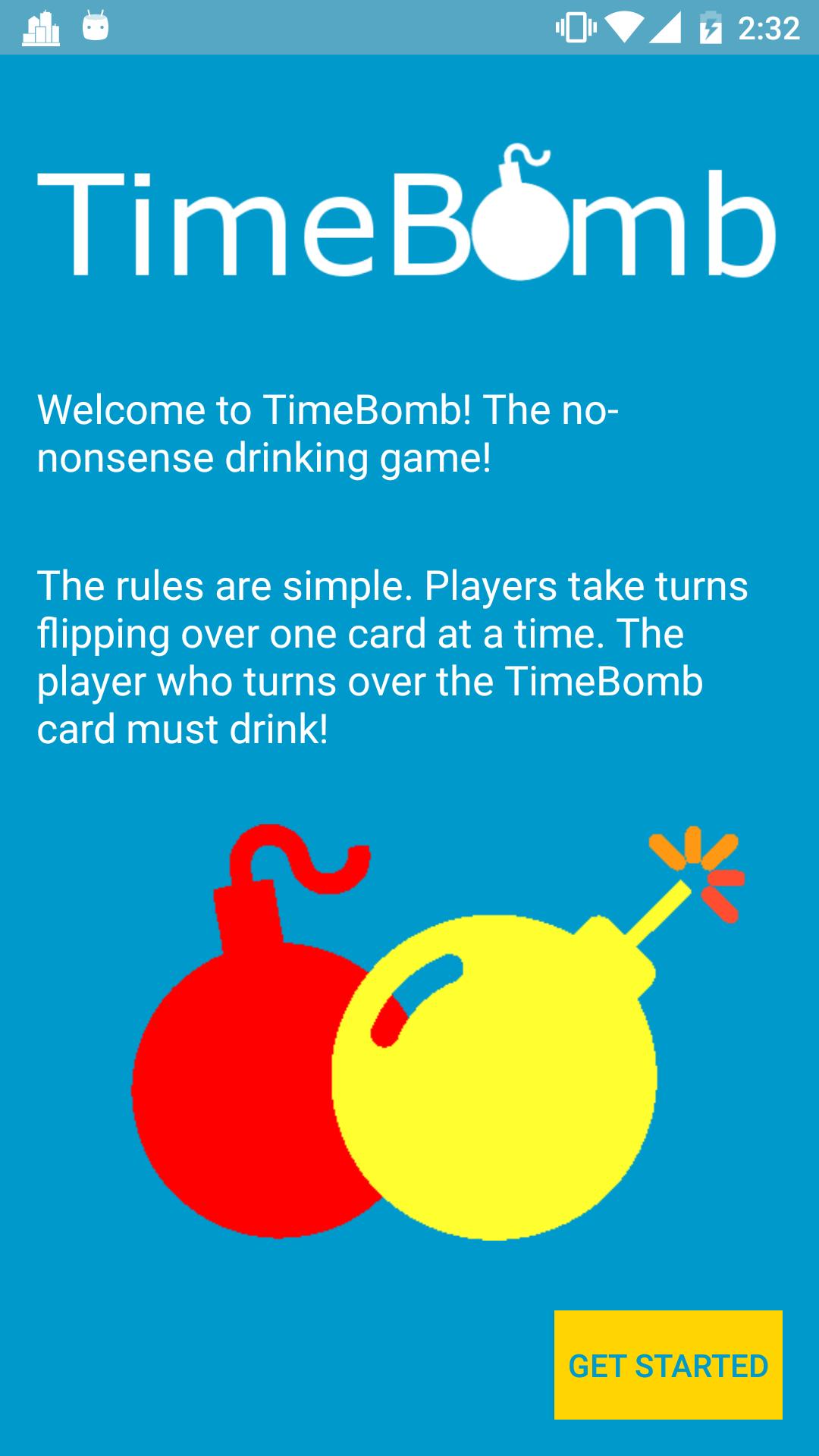Time Bomb Drinking Game