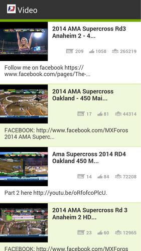 AMA Supercross Videos