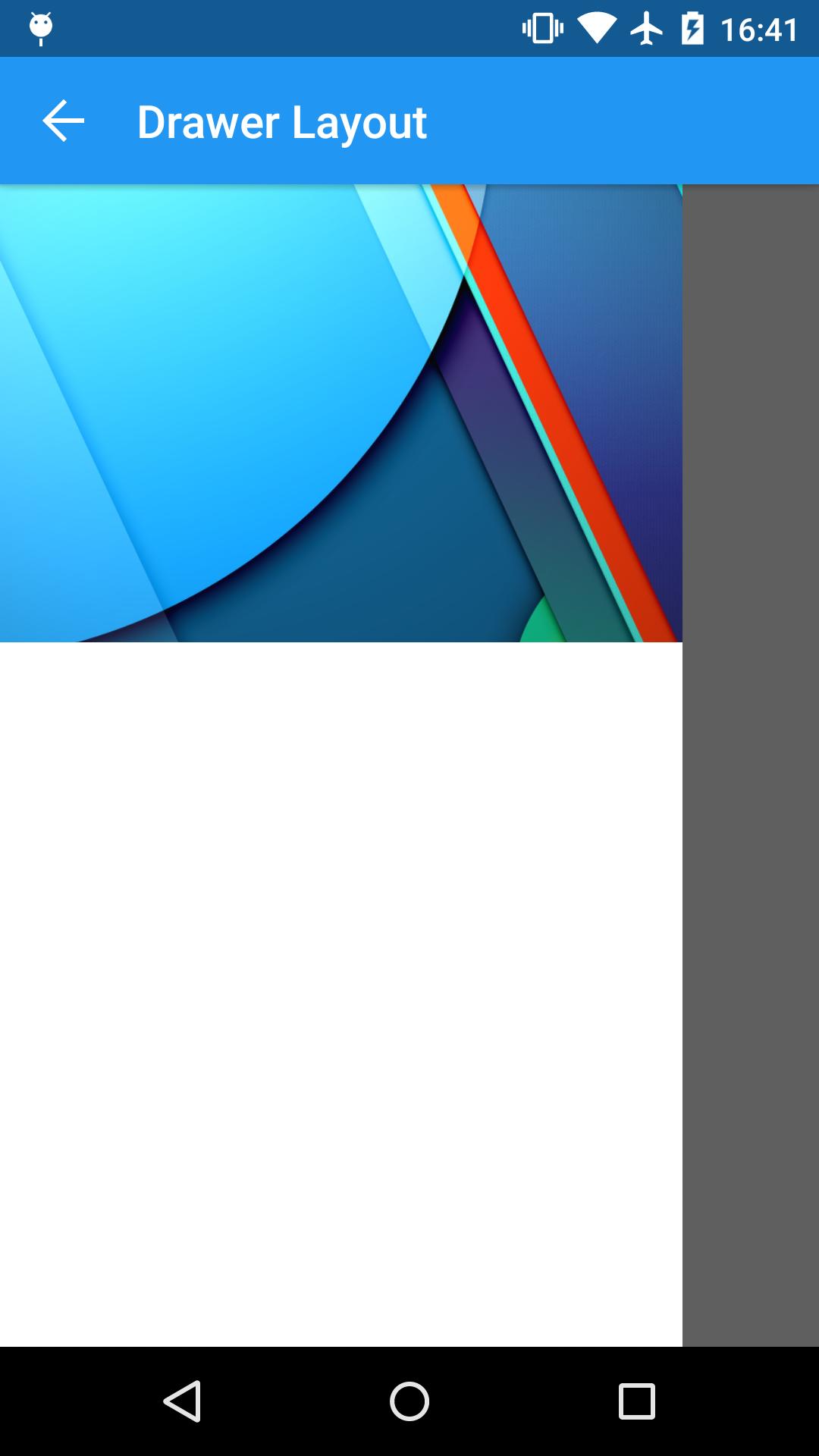 Material Design Sample App