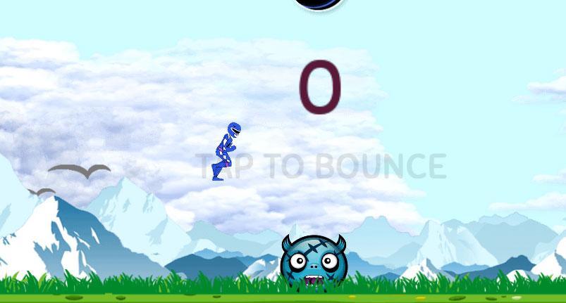 Blue Ranger Jump Game