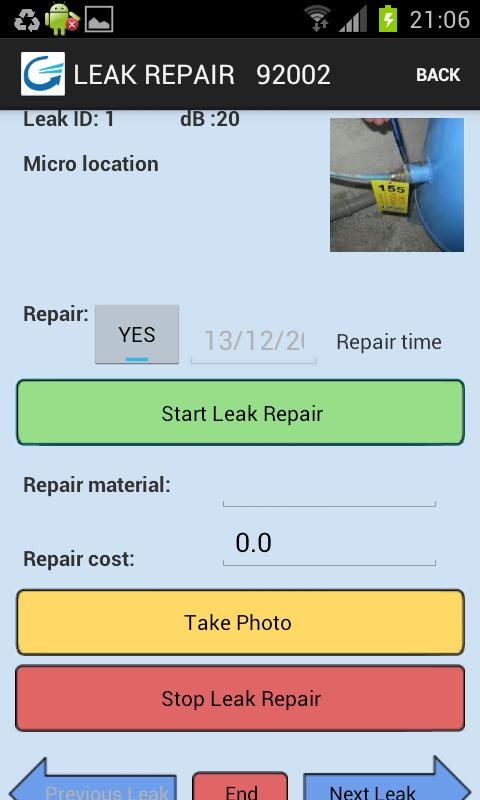 Compressed Air Leak Management