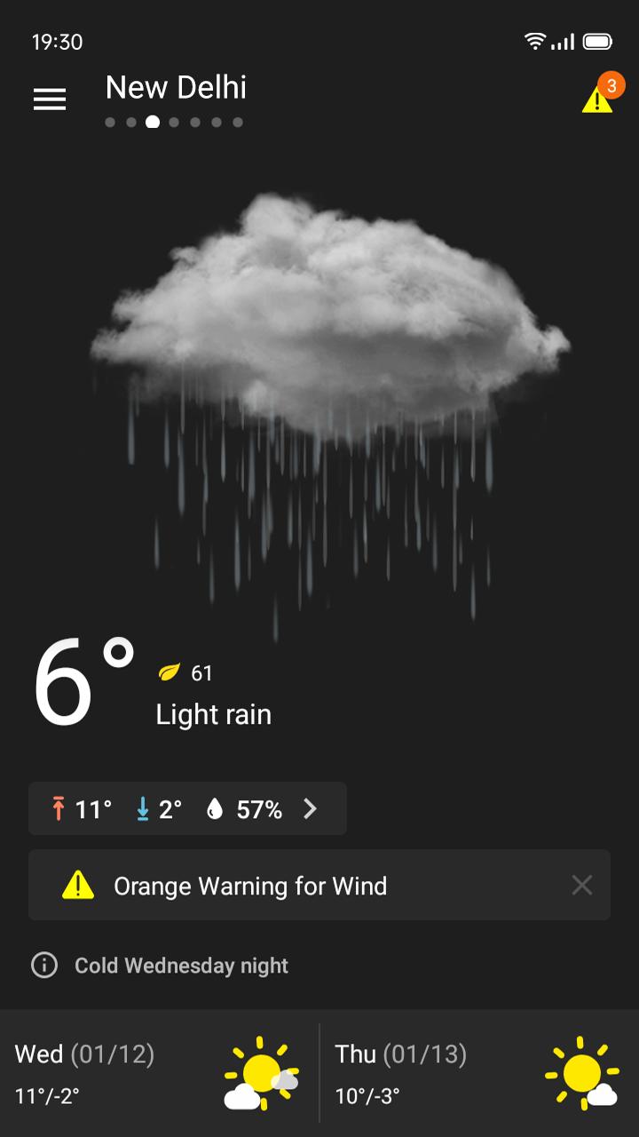 Live Weather & Radar - Alerts