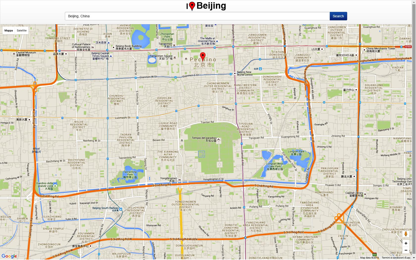 Beijing Map