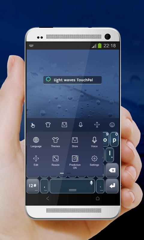 Light waves Keypad Design