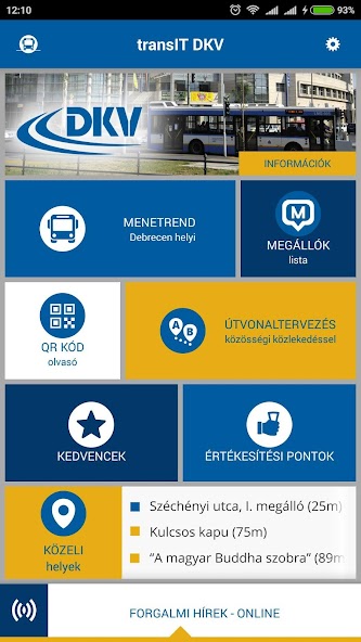 transIT menetrend: DKV Zrt.