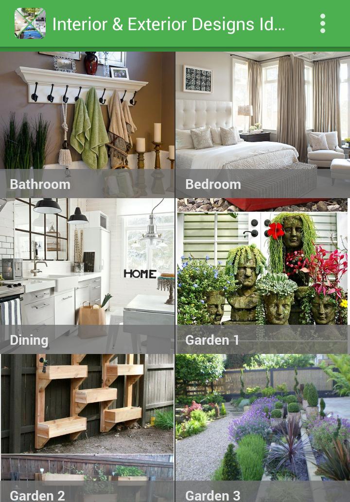 Interior and Exterior Designs