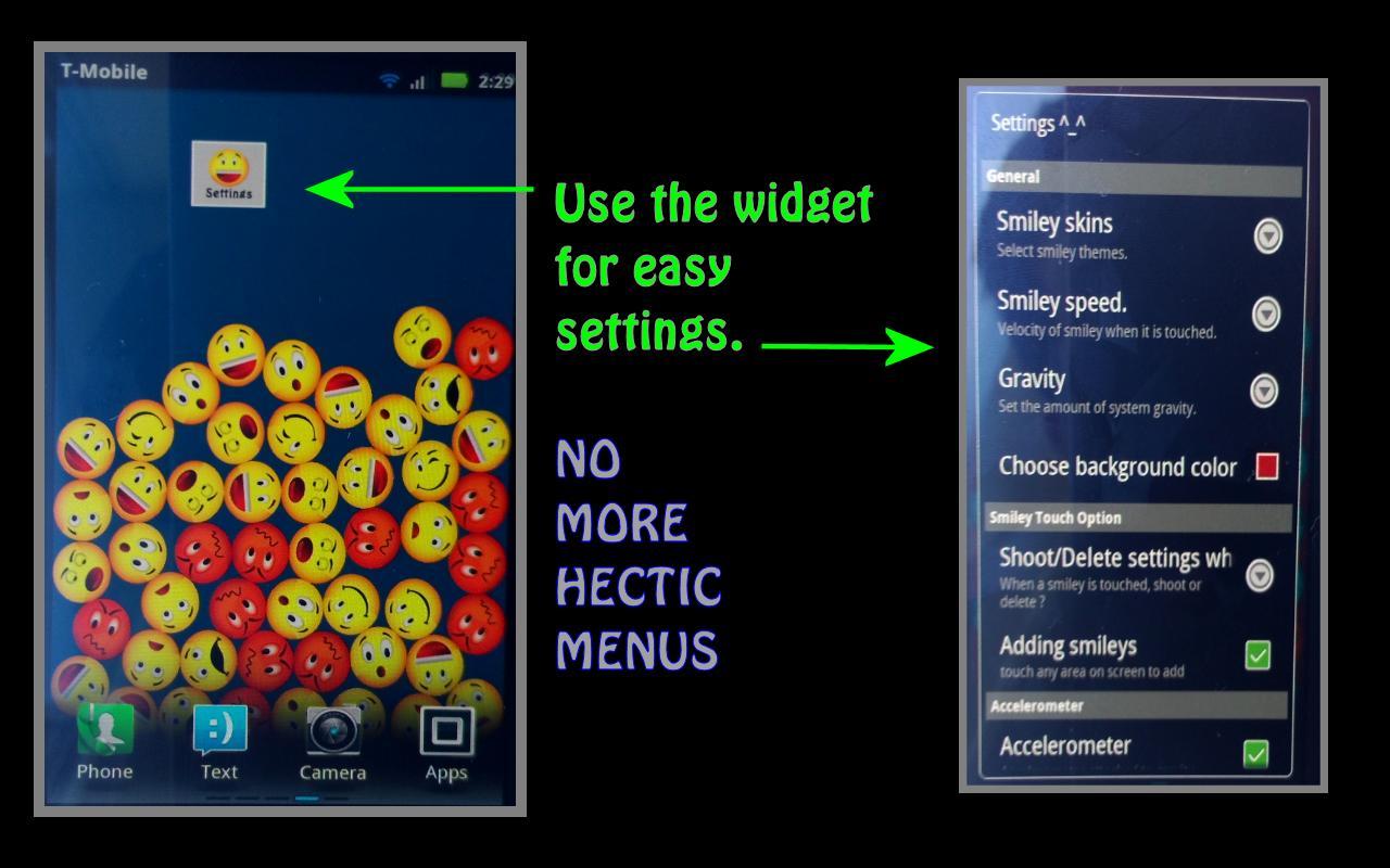 Smiley Live Wallpaper LITE
