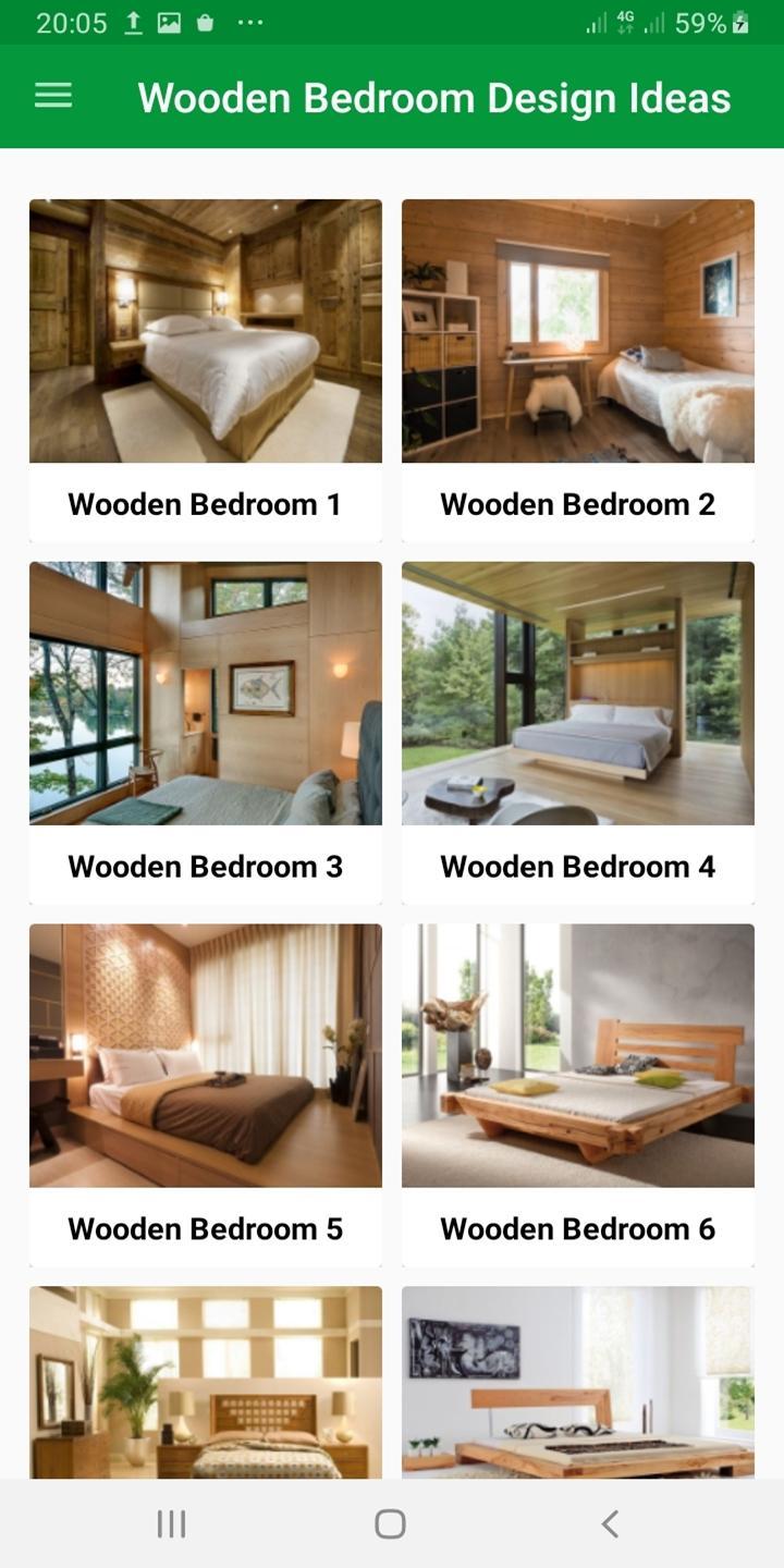 Wooden Bedroom Designs