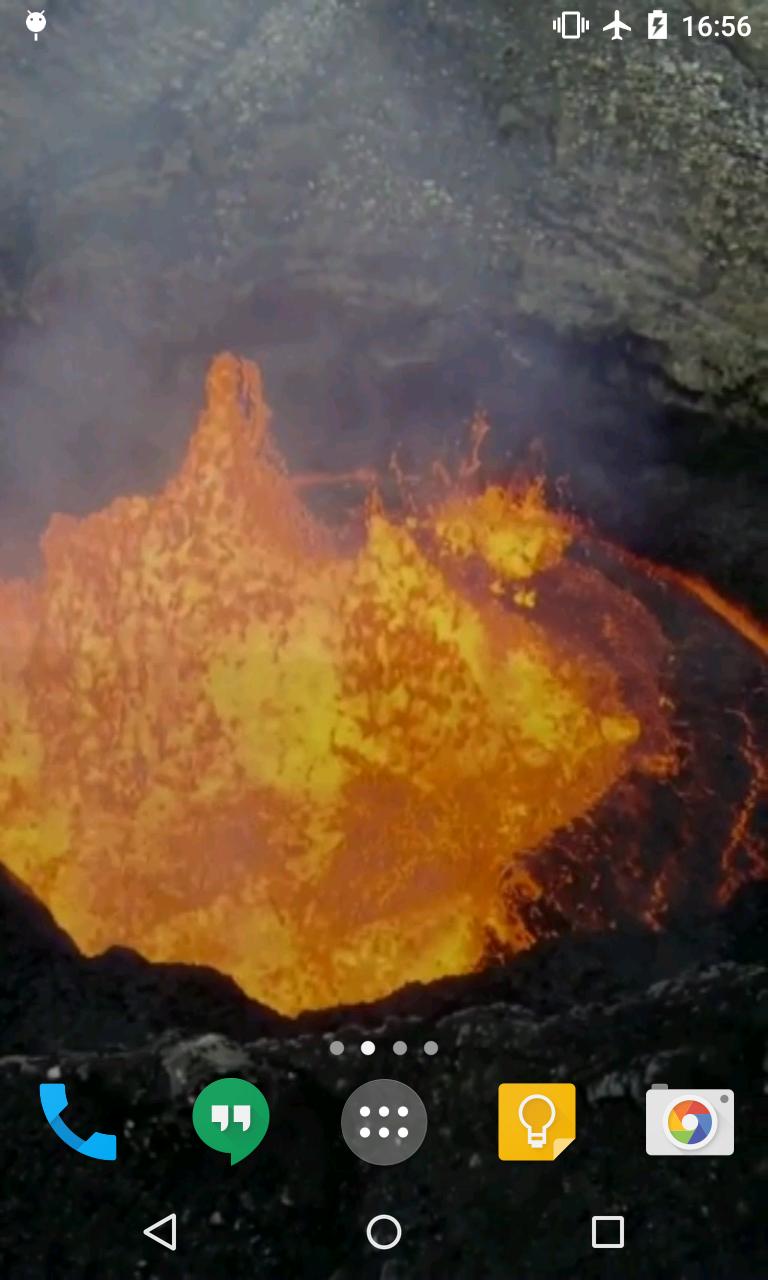 Volcano Live Wallpaper