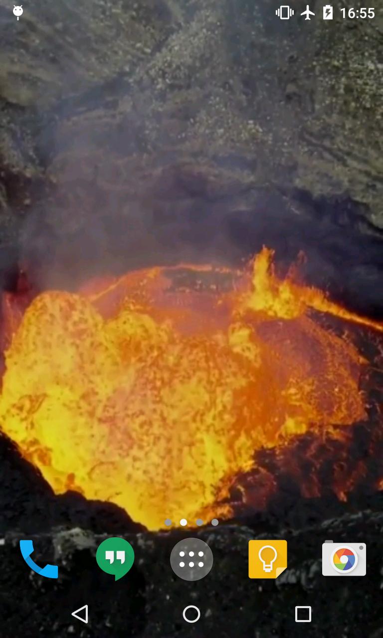 Volcano Live Wallpaper