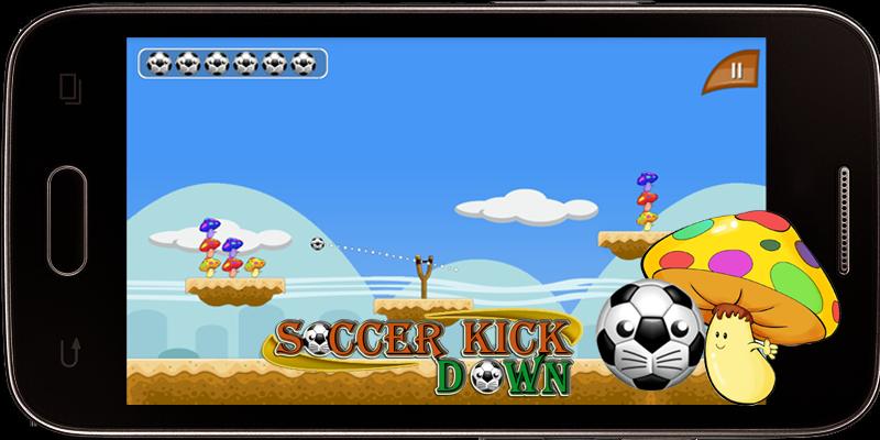 Soccer Kick - Knock Down