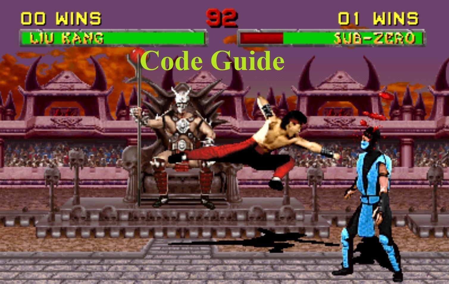 Codes For Mortal Kombat Tricks