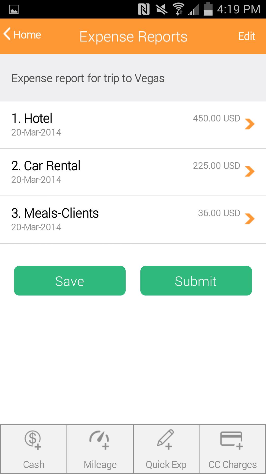 Expense Reports from AppZen
