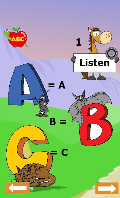 ABC kids learning