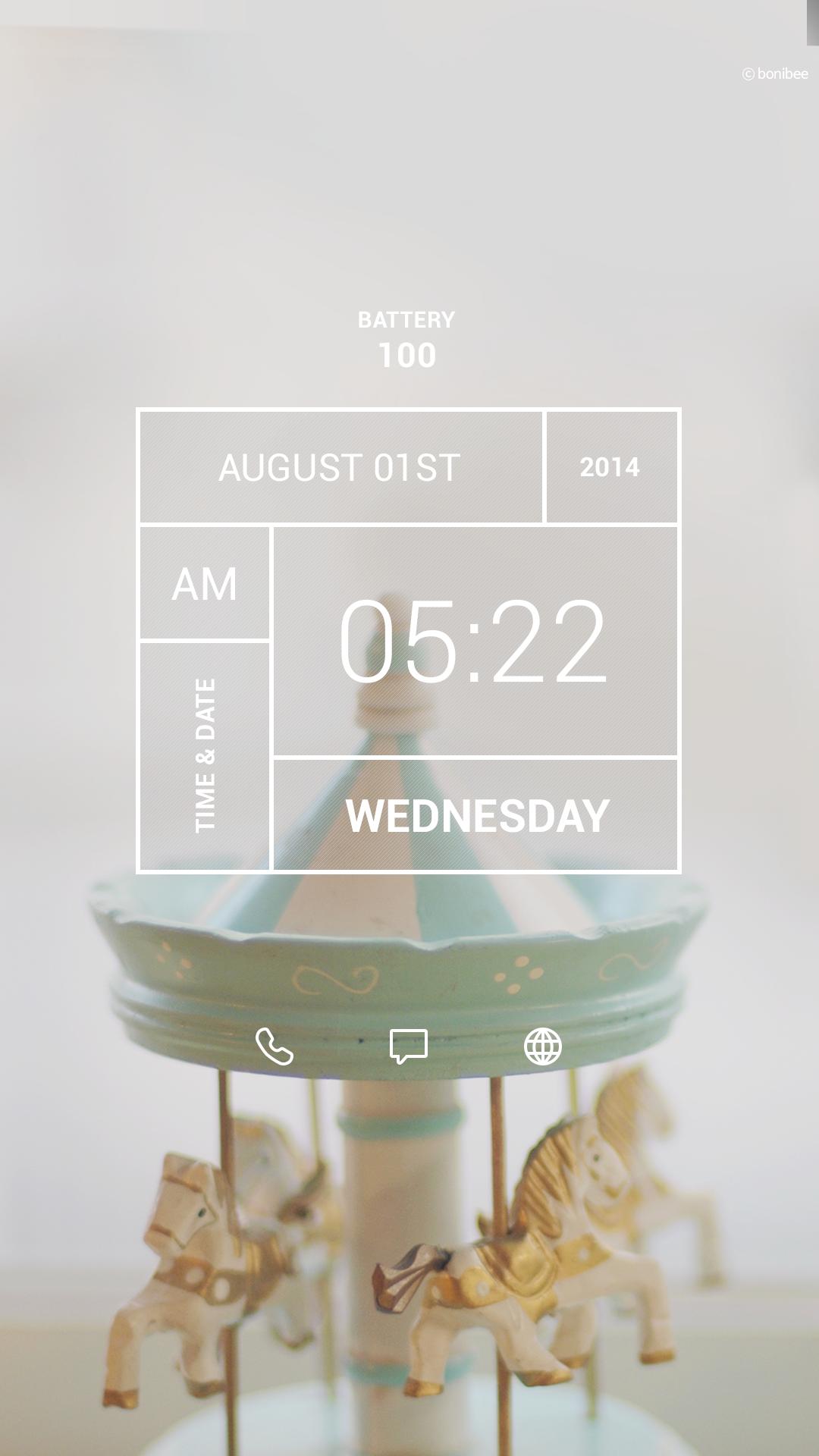Romantic Buzz Launcher Theme