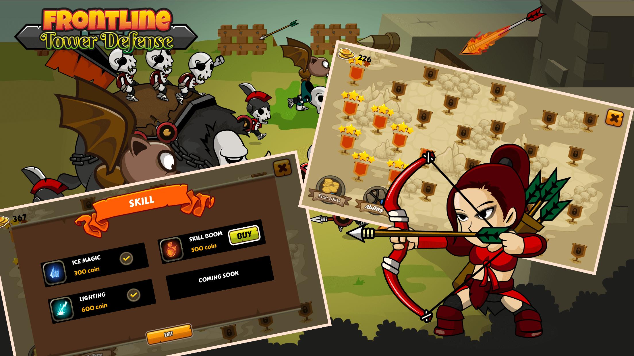 Frontline Tower Defense Bowman