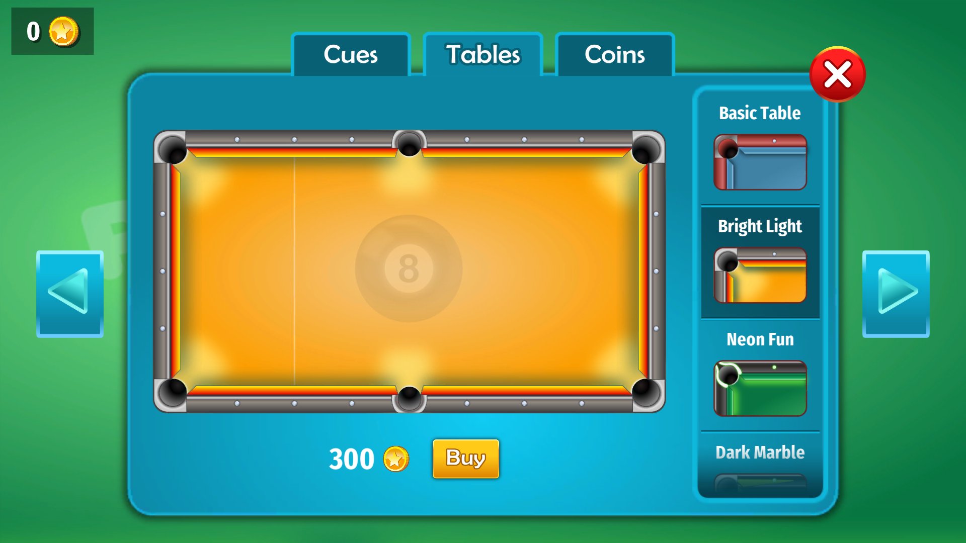 Pool 8 Billiard MutliPlayer,Single Player,LAN,,BOT