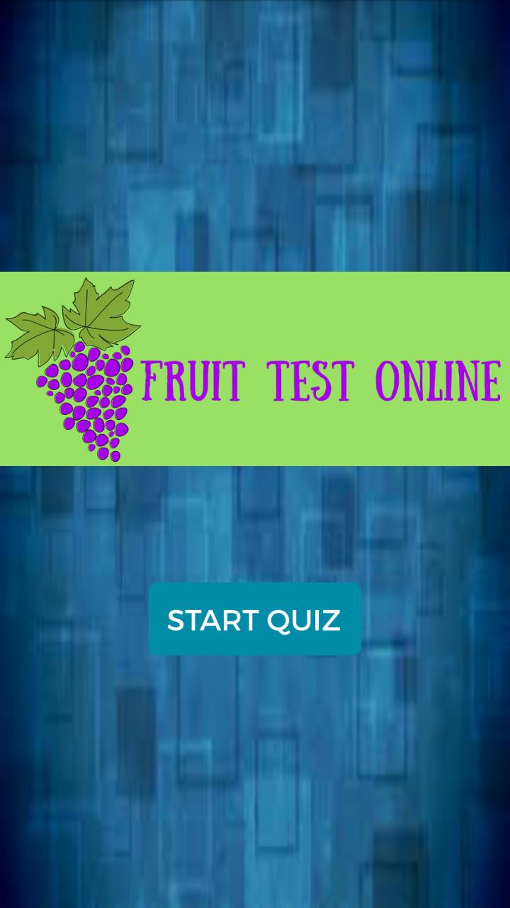 Fruit Test Online