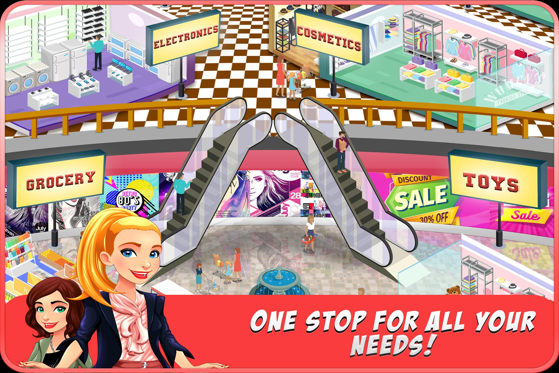 Black Friday Shopping Mall Sale Cyber Monday Deals