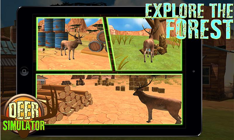 Deer Simulator 3D Wildlife Sim