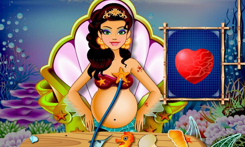 Mermaid Newborn Baby Games