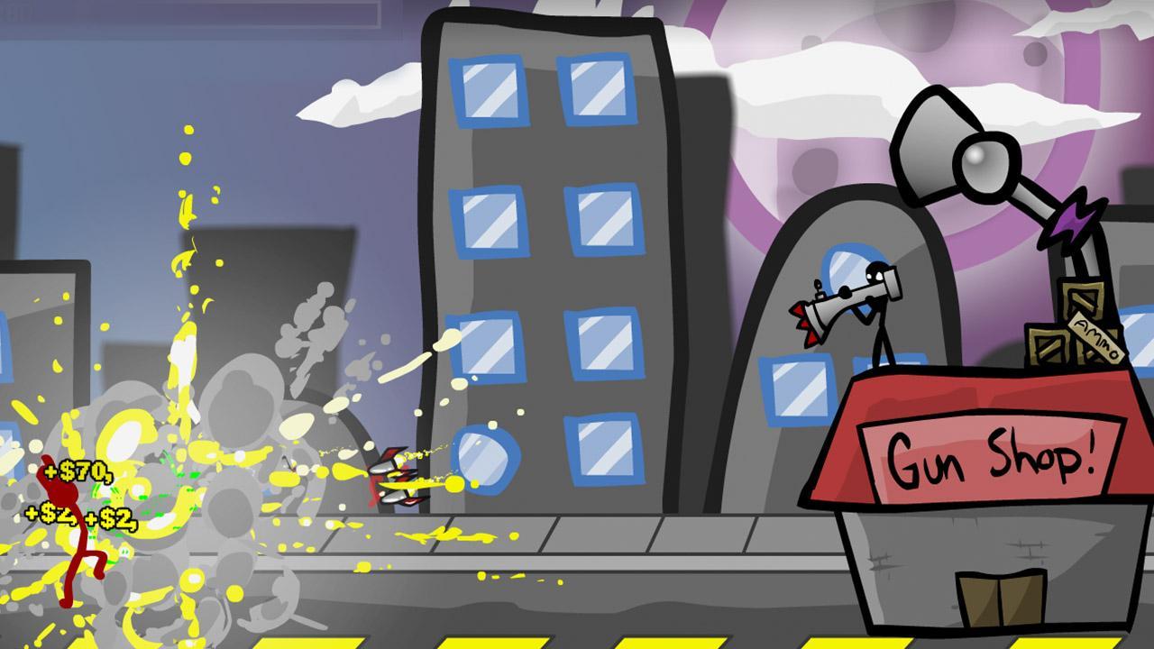 Stickman Shooting Zombies