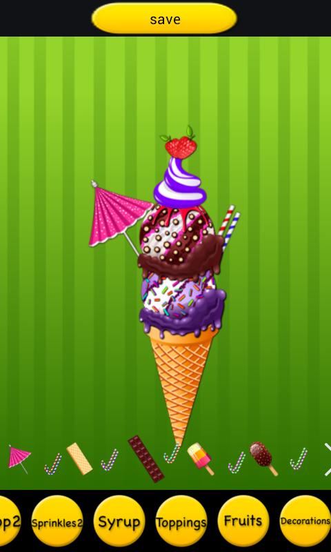 Ice Cream Making Game