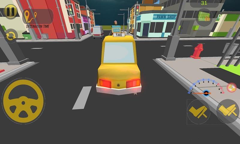 Taxi Crazy Transporter