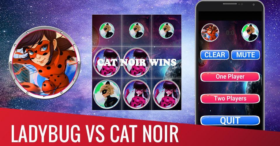 Ladybug vs Cat Noir TicTacToe