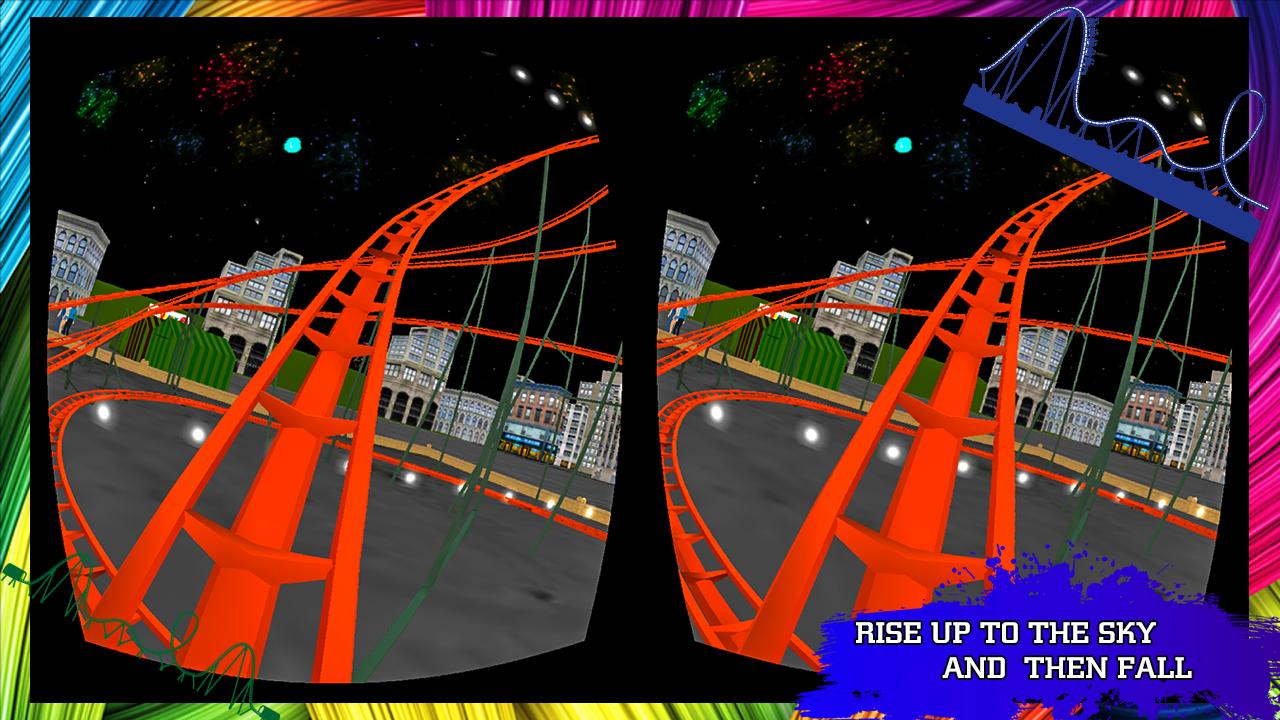 VR Roller Coaster Simulator : Crazy Amusement Park