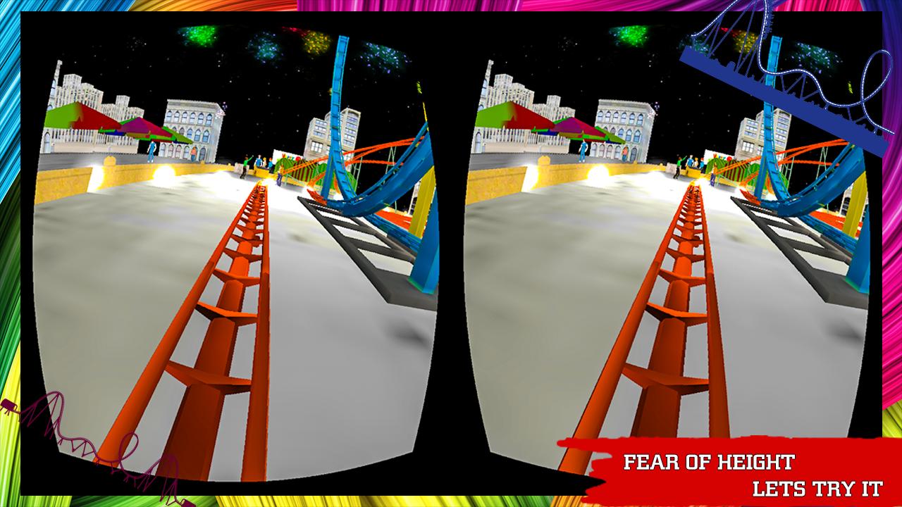 VR Roller Coaster Simulator : Crazy Amusement Park