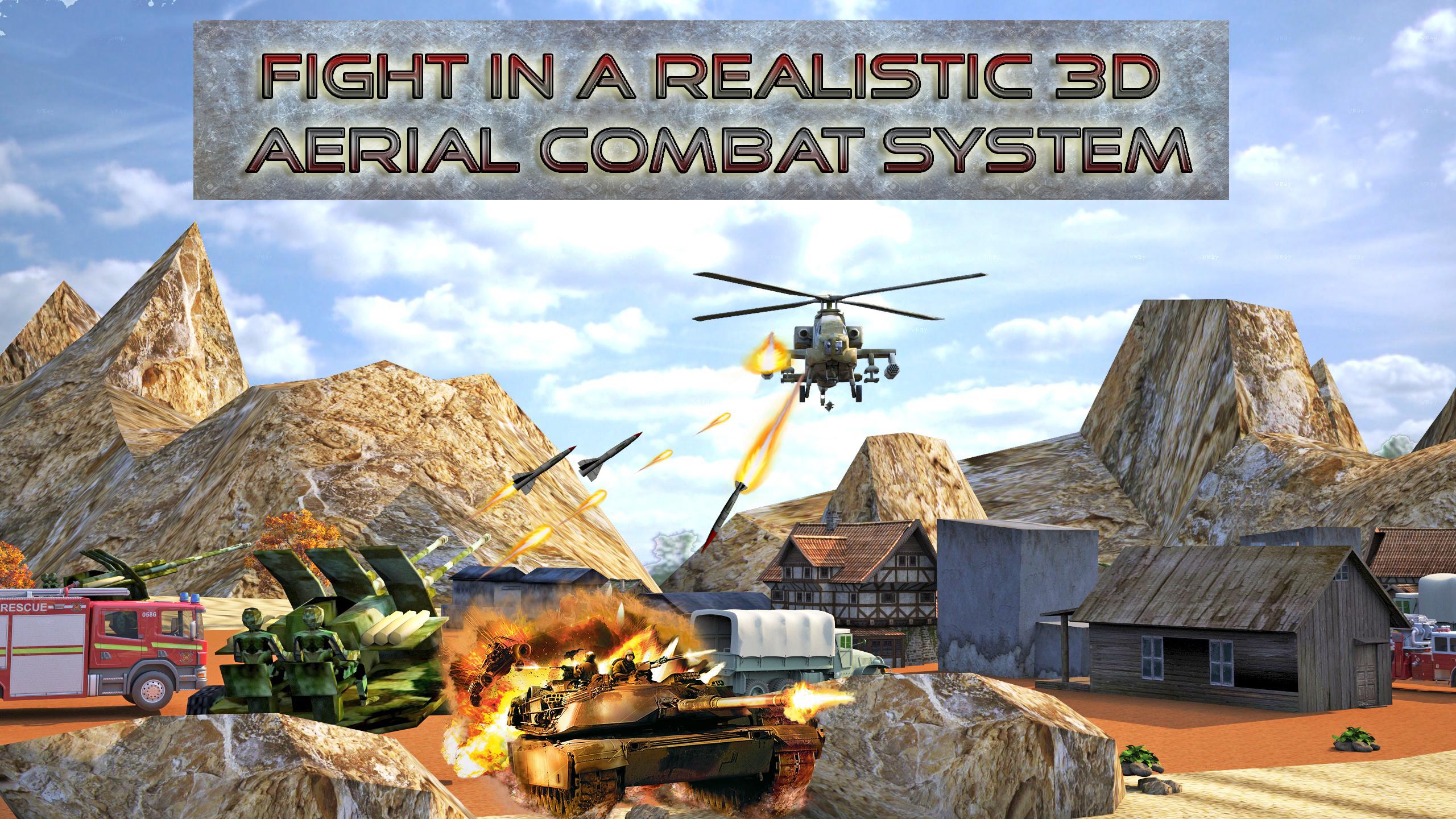 Desert Gunship Strike 3D