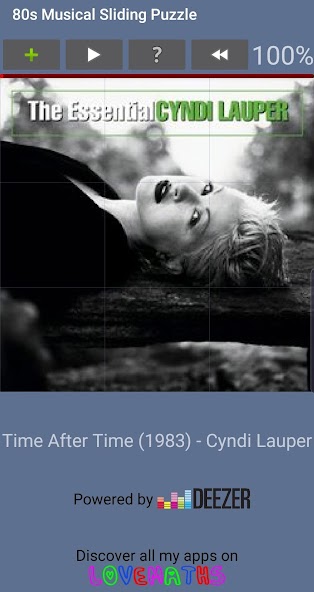 80s Musical Sliding Puzzle