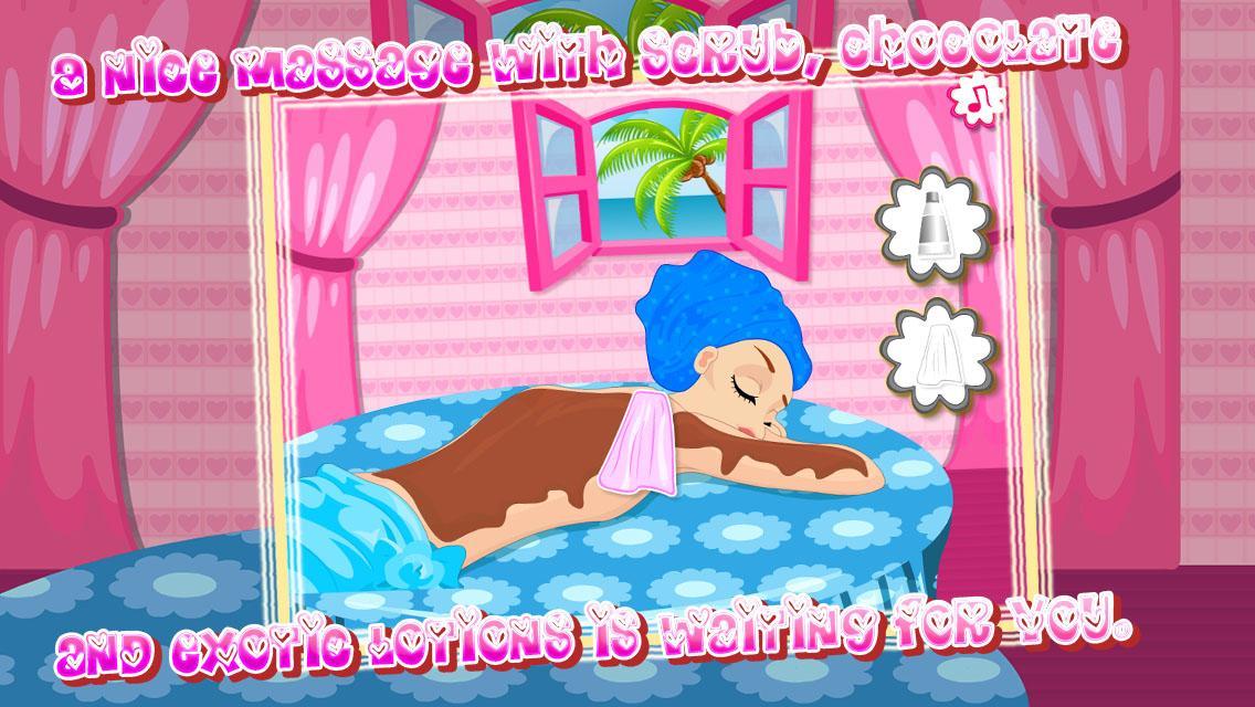 Spa salon dressup&makeover