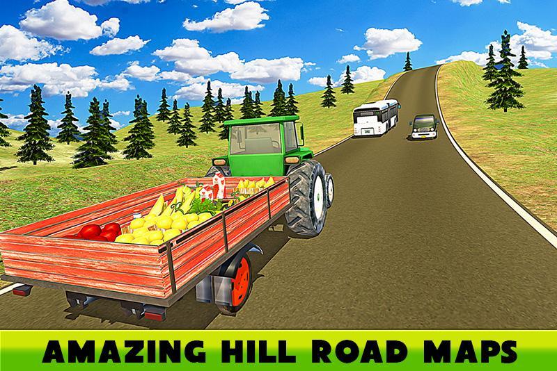 Heavy Tractor Cargo Transporter