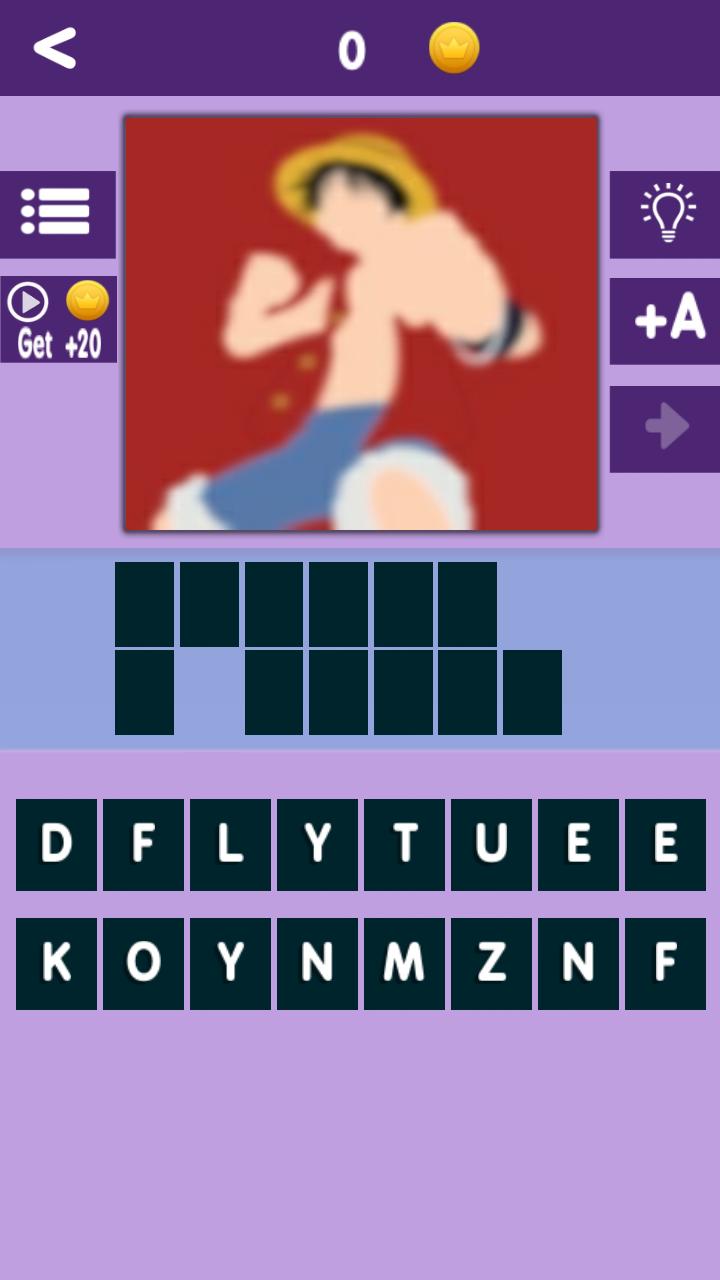 Anime Piece Trivia Quiz